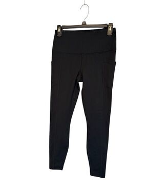 Yogalicious Black High-Waist Pocket Leggings